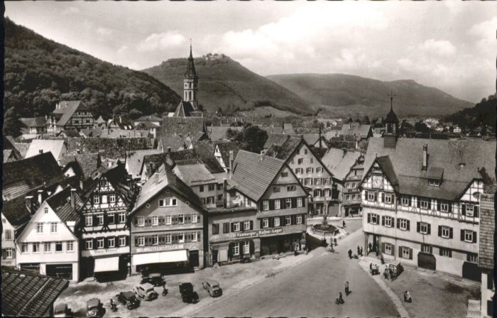 Urach Bad Urach Marktplatz Hohenurach