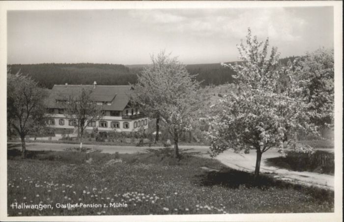 Hallwangen Dornstetten Freudenstadt BW Gasthof Pension Muehle