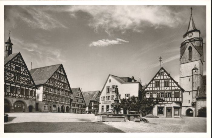 Dornstetten Wuerttemberg arktplatz