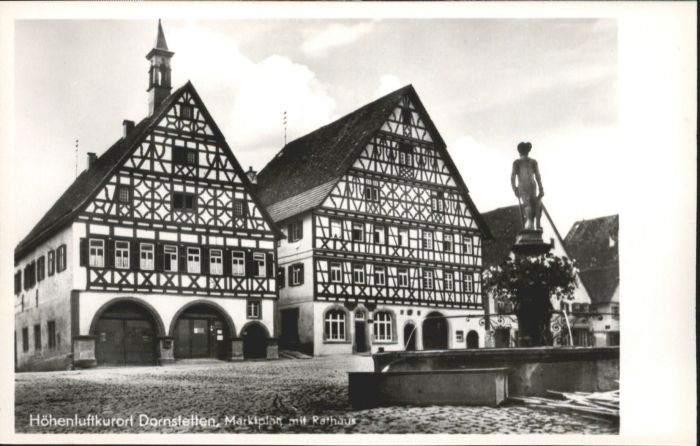 Dornstetten Wuerttemberg arktplatz Rathaus