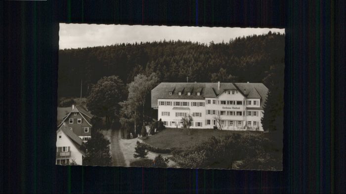 Hallwangen Dornstetten Freudenstadt BW Kurhaus Waldeck