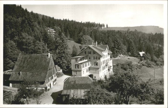 Alpirsbach Sanatorium Dr Würz Krähenbad *