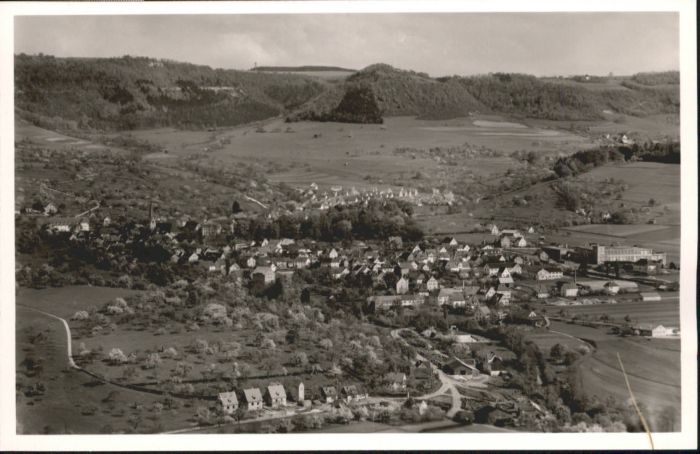 Donzdorf Goeppingen BW Fliegeraufnahme