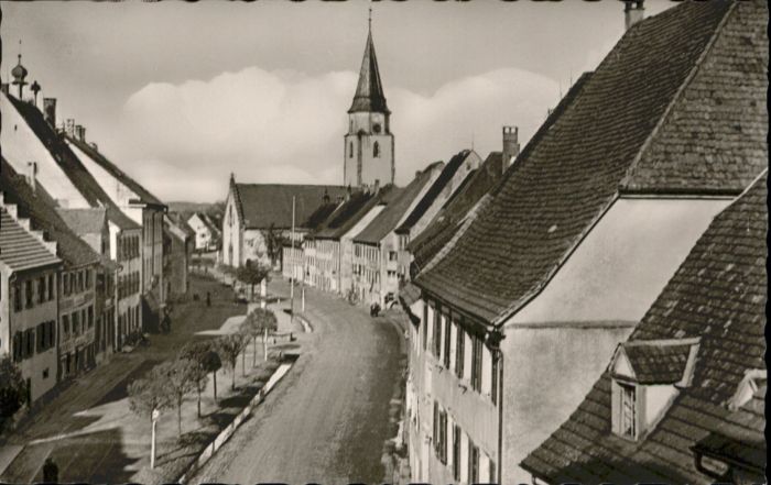 Huefingen Schwarzwald-Baar-Kreis BW auptstrasse