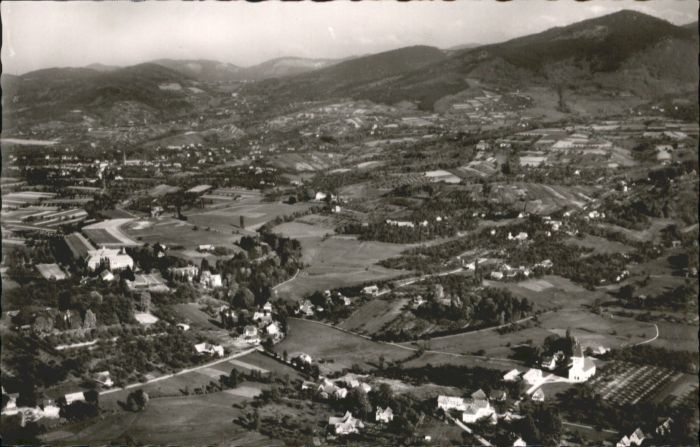Obersasbach Erlenbach Fliegeraufnahme