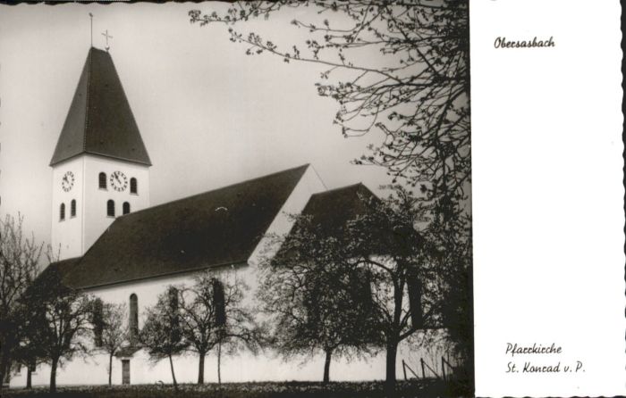 Obersasbach Kirche St Konrad