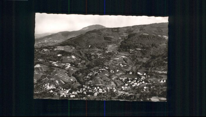 Sasbachwalden Achern Ortenaukreis BW Fliegeraufnahme