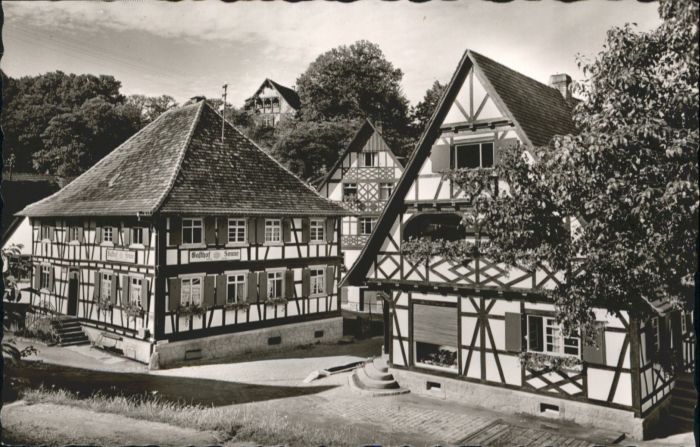 Sasbachwalden Achern Ortenaukreis BW Gasthaus Pension Sonne