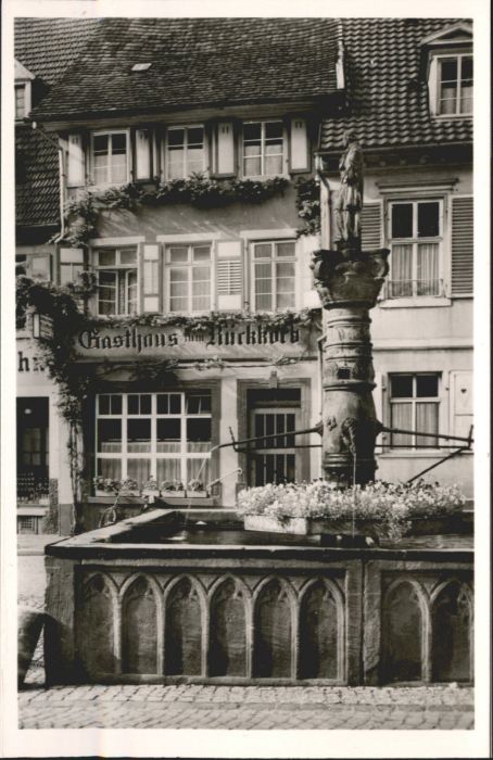 Gernsbach Gasthaus Rückkorb