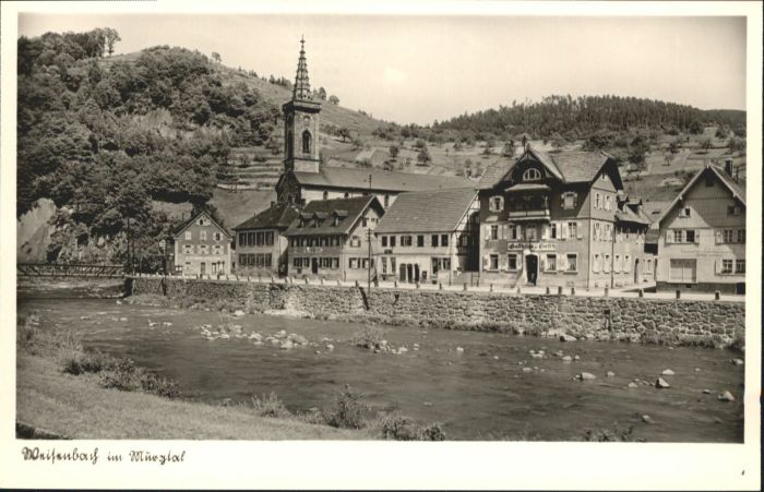 Weisenbach Murgtal Gasthaus Bäckerei Hirsch