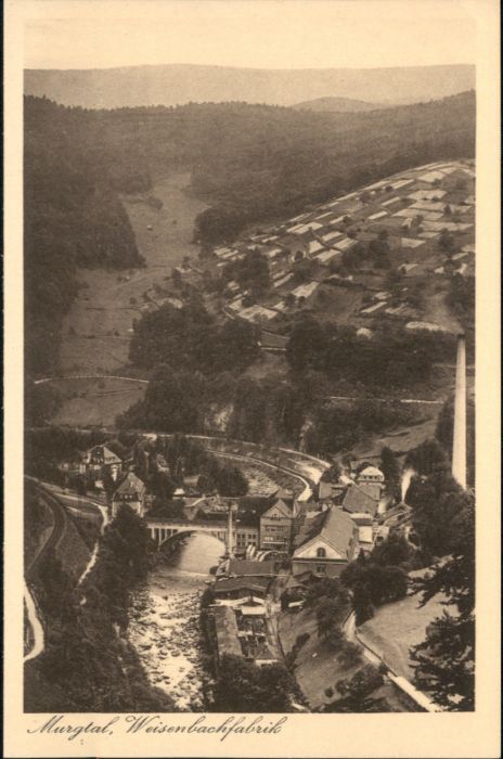 Weisenbach Murgtal Fabrik