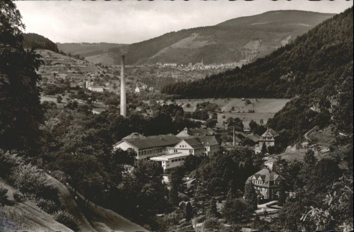 Weisenbach Murgtal Fabrik
