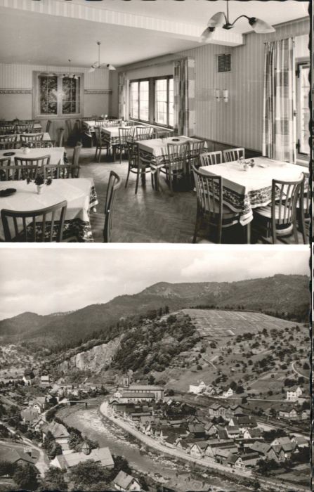 Weisenbach Murgtal Gasthof Metzgerei Blume