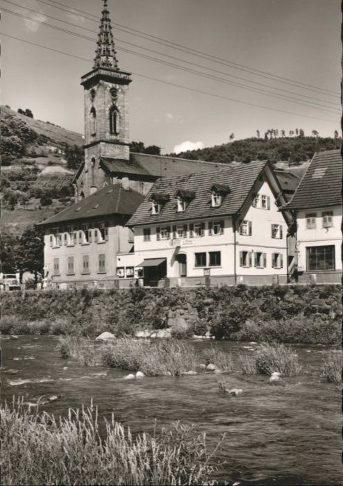 Weisenbach Murgtal Gasthof Cafe Pension grüner Baum