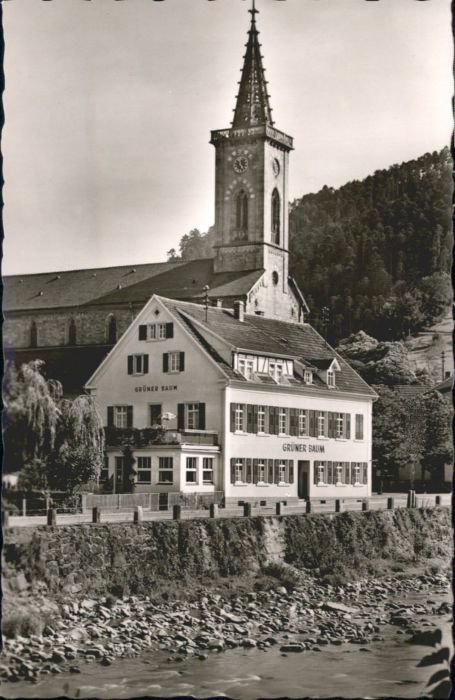 Weisenbach Murgtal Gasthof Metzgerei Blume