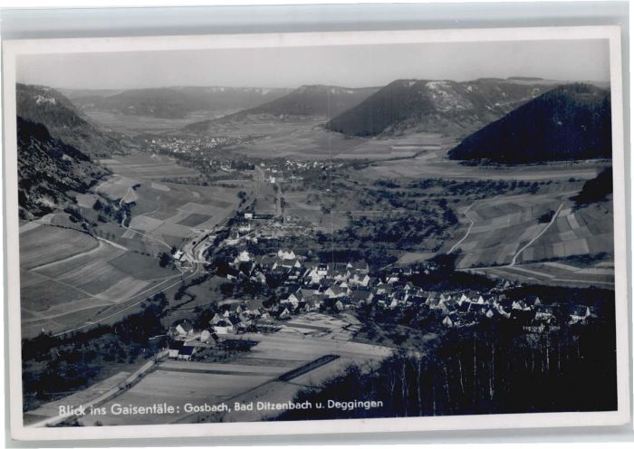 Bad Ditzenbach Gosbach Deggingen Gaisentäle Fliegerauf