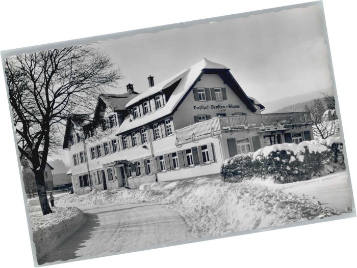 Buhlbach Obertal Buhlbach Pension zur Blume