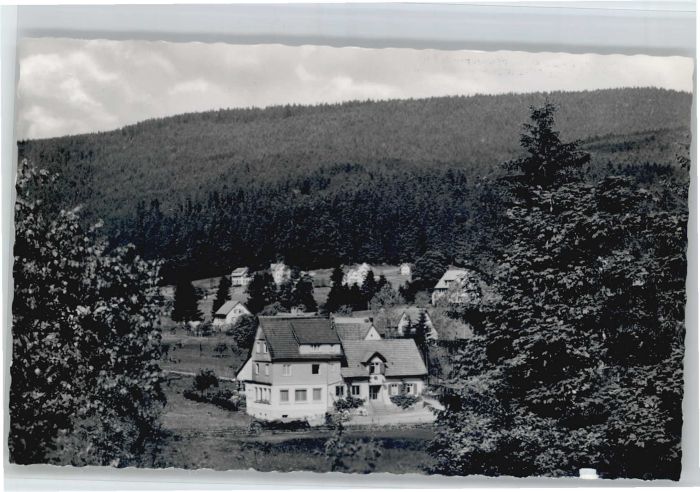 Buhlbach Obertal Buhlbach Pension Rösle