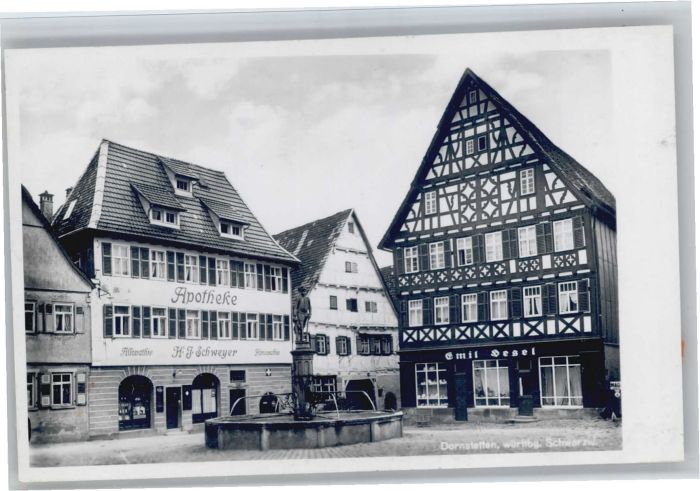 Dornstetten Wuerttemberg potheke