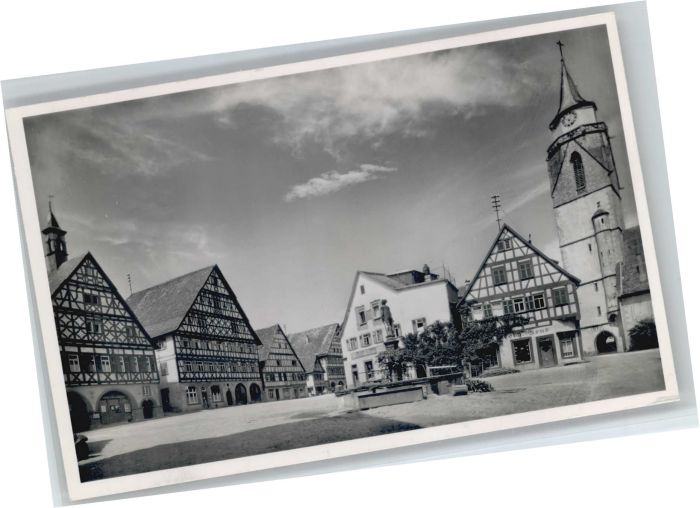 Dornstetten Wuerttemberg arktplatz
