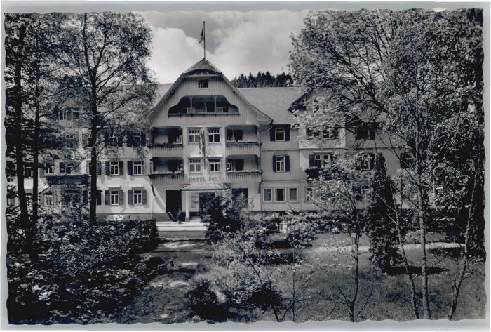 Schoenmuenzach rhotel Post *