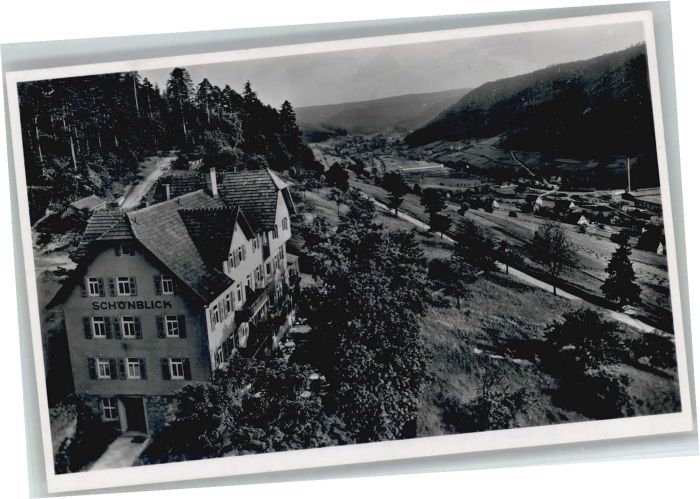 Baiersbronn Schwarzwald Baiersbronn Erholungsheim Schönblick