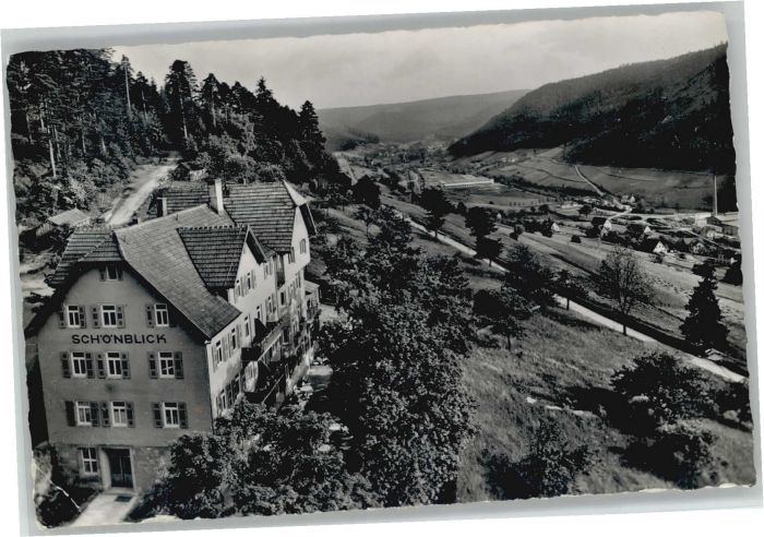 Baiersbronn Schwarzwald Baiersbronn Erholungsheim Schönblick