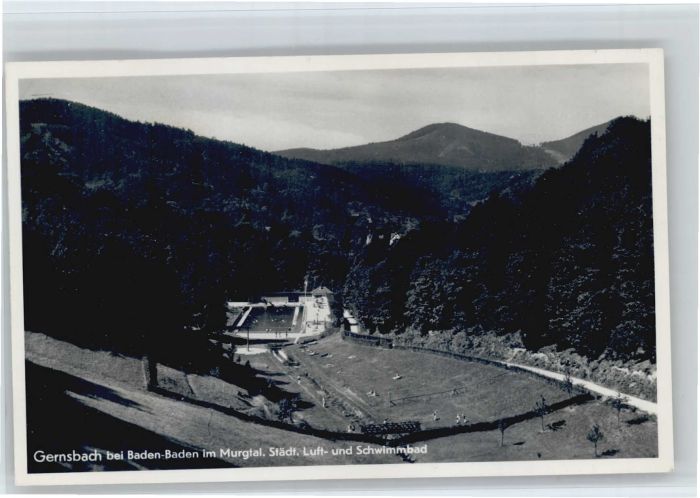 Gernsbach Murgtal Luftbad Schwimmbad