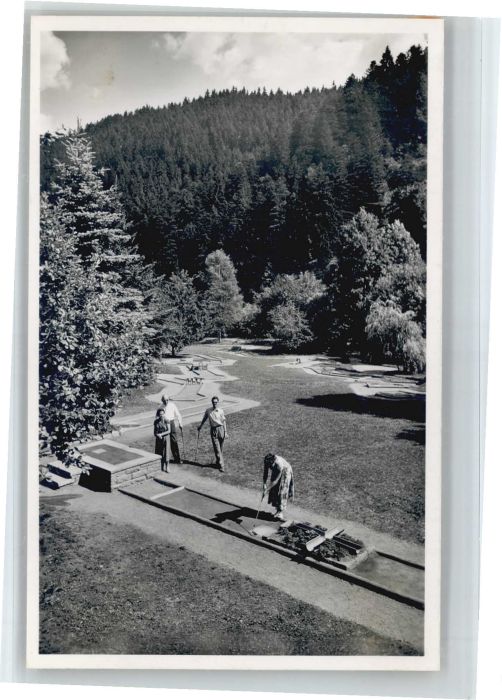 Schoenmuenzach nigolfplatz Kurpark *