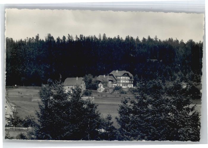 Hallwangen Dornstetten Freudenstadt BW Pension Waldeck