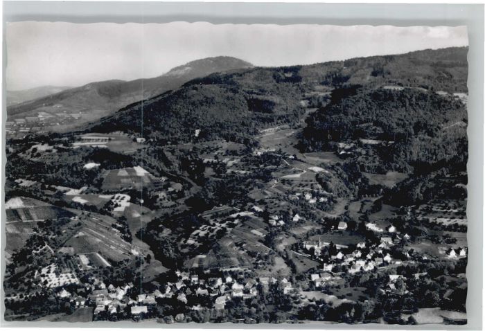 Sasbachwalden Achern Ortenaukreis BW Fliegeraufnahme