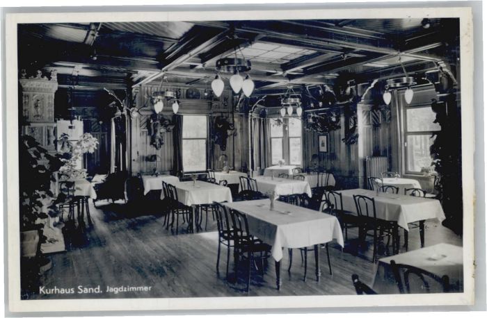 Sand Buehl urhaus Jagdzimmer