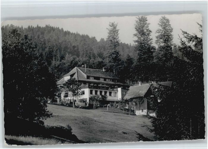 Hundsbach Forbach Gasthaus Pension zur schönen Aussicht
