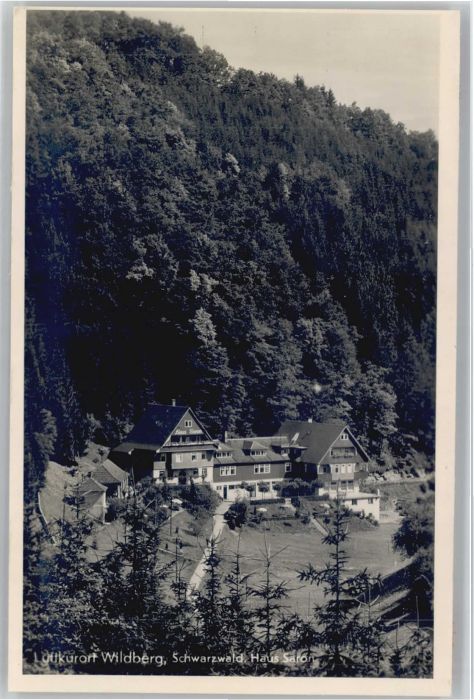 Wildberg Schwarzwald Wildberg Haus Saron