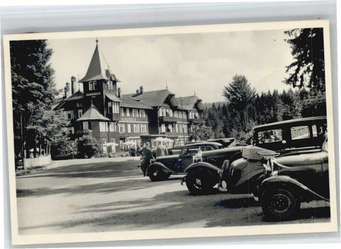 Hundseck 900m Buehl BW Kurhaus