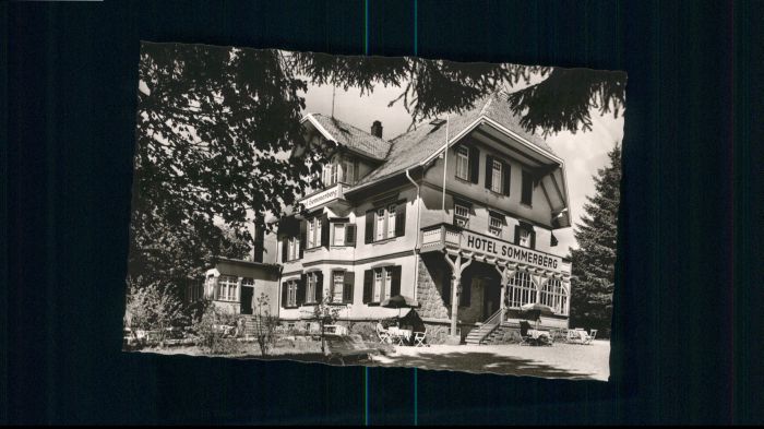 Schoenwald Schwarzwald Schönwald Hotel Sommerberg