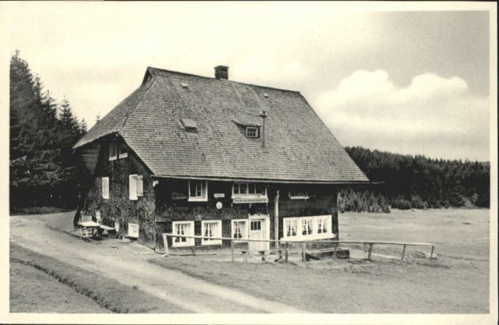 Schoenwald Schwarzwald Schönwald Naturfreundehaus Küferhäusle