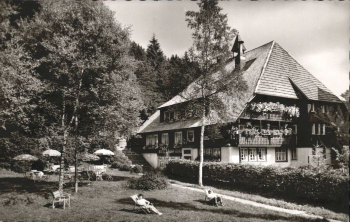 Guetenbach  Schwarzwald Furtwangen BW afe Bachhof