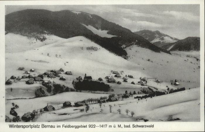 Bernau Schwarzwald Bernau