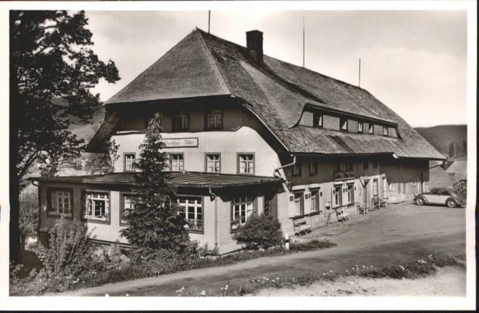 Bernau Schwarzwald Bernau Gasthaus zum Adler