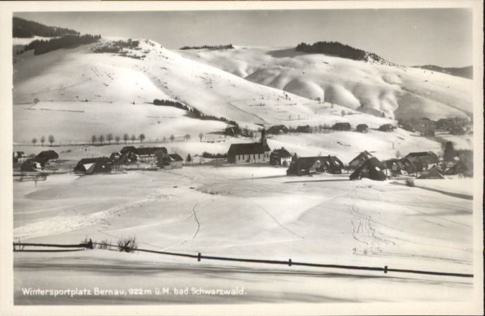 Bernau Schwarzwald Bernau