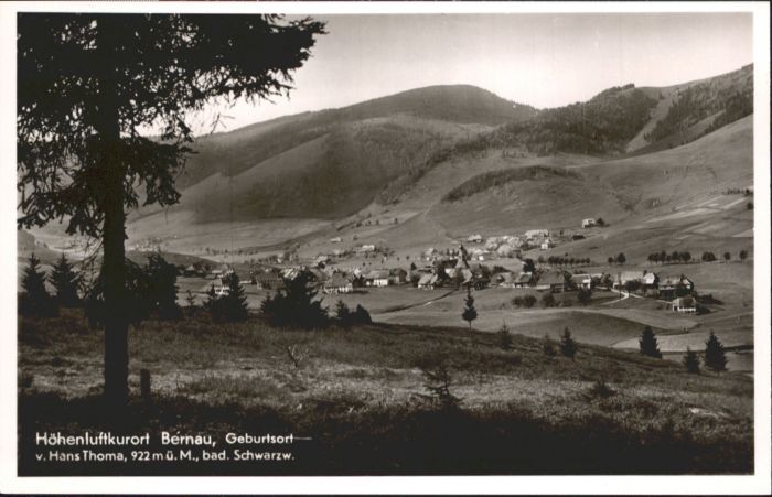 Bernau Schwarzwald Bernau Geburtsort Hans Thoma