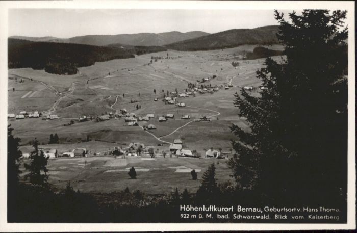 Bernau Schwarzwald Bernau Geburtsort Hans Thoma