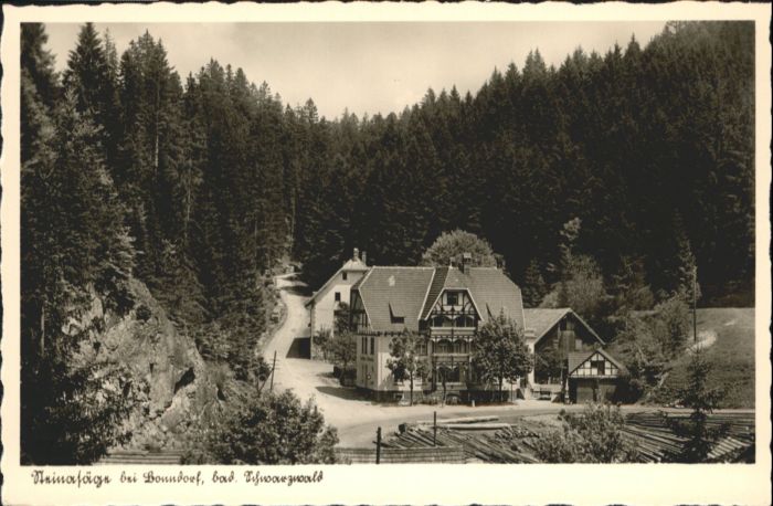 Bonndorf Schwarzwald Bonndorf Steinasäge