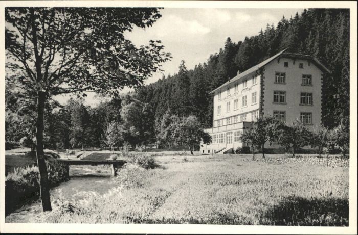Bonndorf Schwarzwald Bonndorf Kindererholungsheim Steinabad