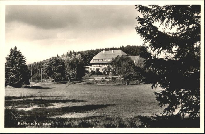 Rothaus Hotel Kurhaus