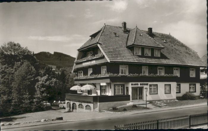 Hinterzarten Breisgau-Hochschwarzwald BW Gaestehaus Berne
