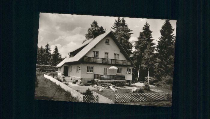 Hinterzarten Breisgau-Hochschwarzwald BW Haus Josef Faller