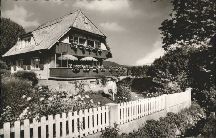 Hinterzarten Breisgau-Hochschwarzwald BW Haus Bergfrieden