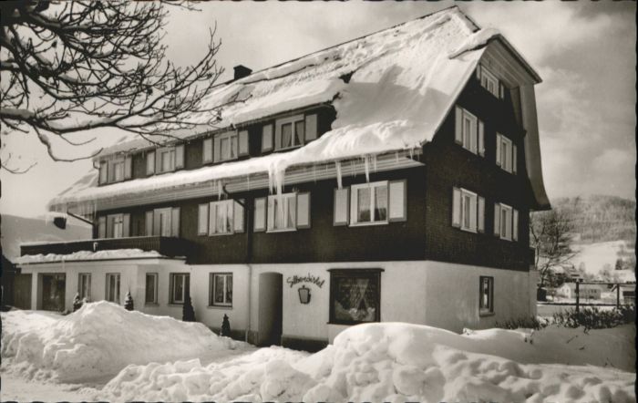 Hinterzarten Breisgau-Hochschwarzwald BW Haus Silberdistel